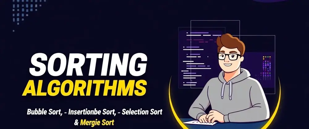Sorting Algorithms in JavaScript Bubble Sort, Insertion Sort, Selection Sort & Merge Sort.